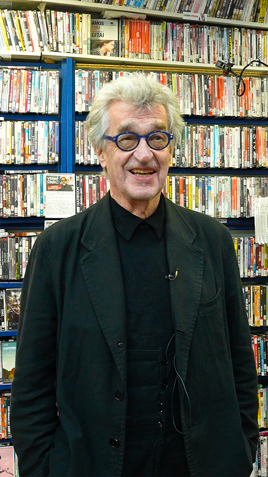 Wim Wenders se dévoile dans le Vidéo Club