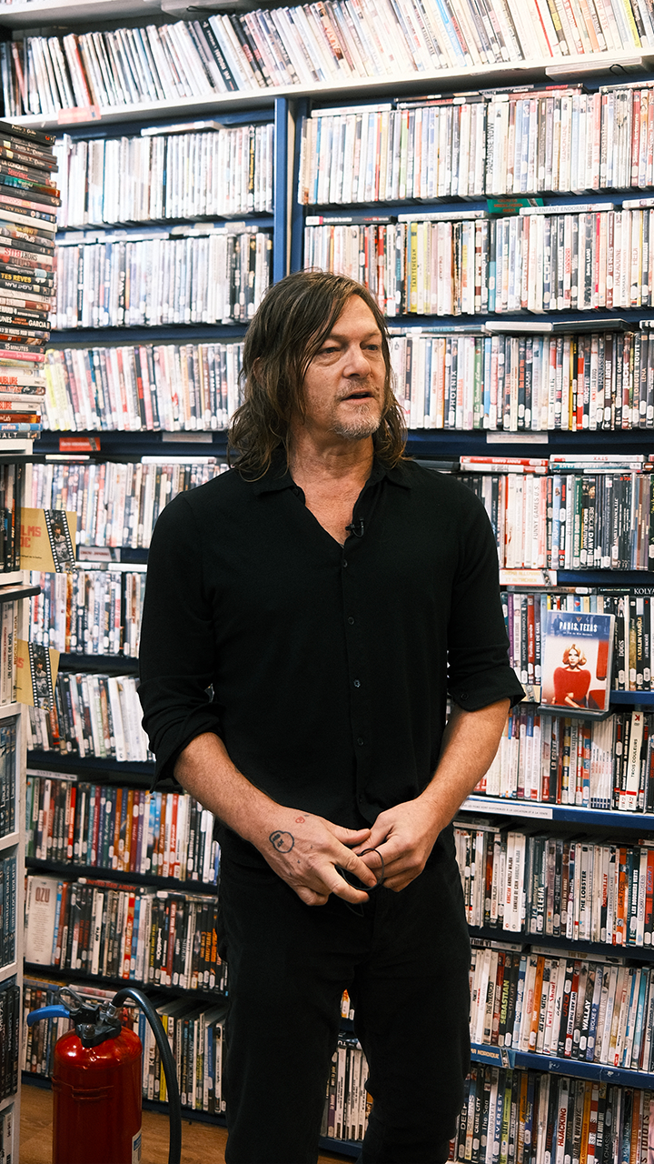 Norman Reedus se dévoile dans le Vidéo Club